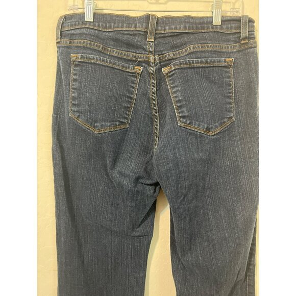 NYDJ Premium Denim Wide Leg Dark Wash Jeans Sz 12 - Picture 4 of 7